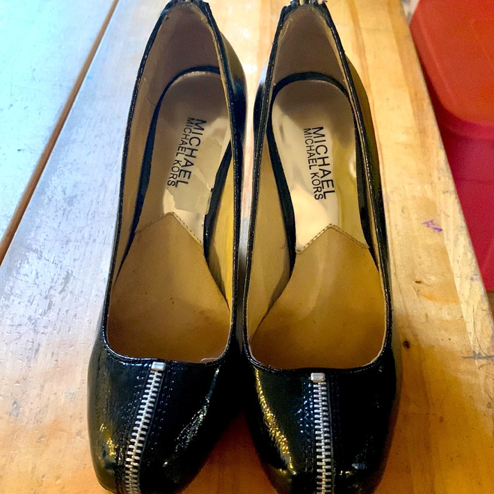 Michael Kors wedge shoes 6 1/2 worn a few times excellent condition